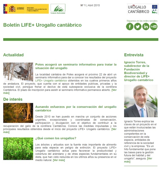 Carátula boletín nº1