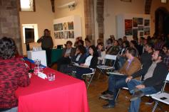 Óscar Prada (Foro de Asturias Sostenible) en el seminario informativo 